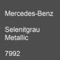 Preview: Mercedes-Benz, Selenitgrau Metallic, 7992.